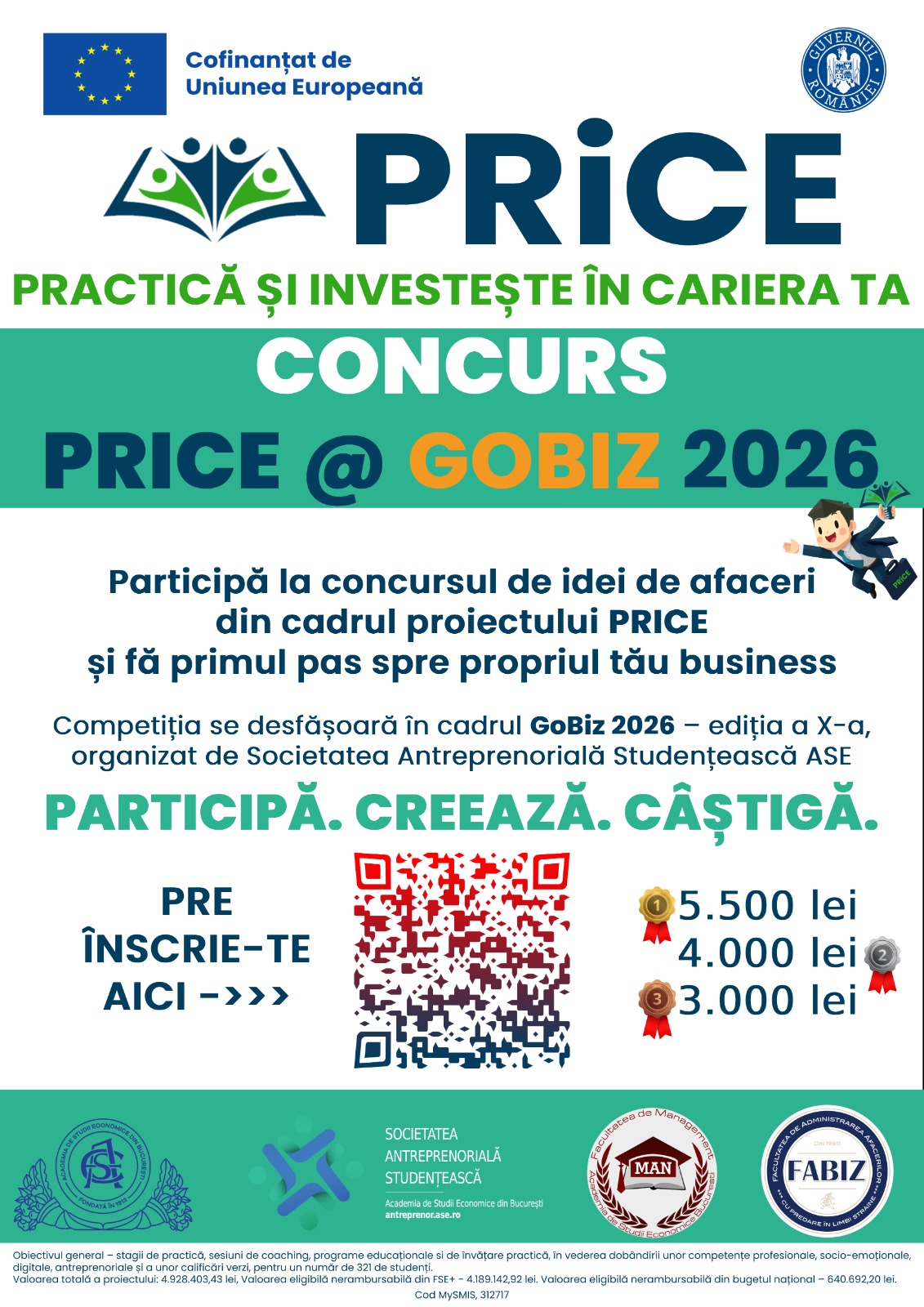 Concurs PRICE GoBiz 2026